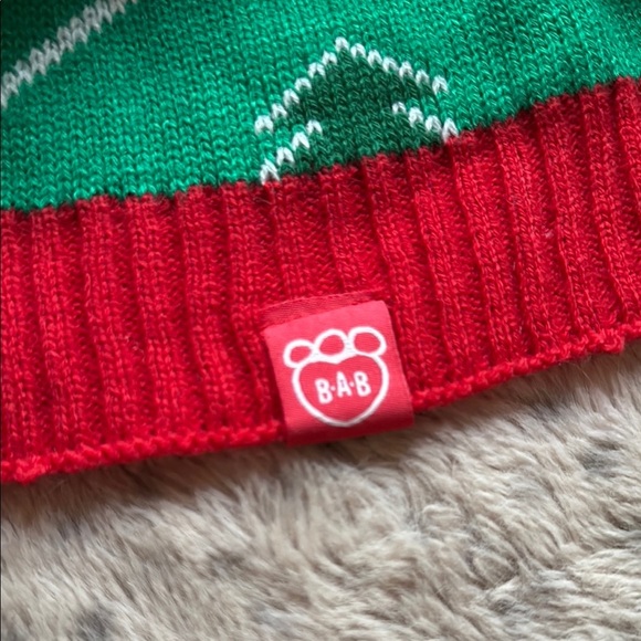 Boots & Barkley Holiday Dog Sweater Large Green Red - Picture 5 of 8